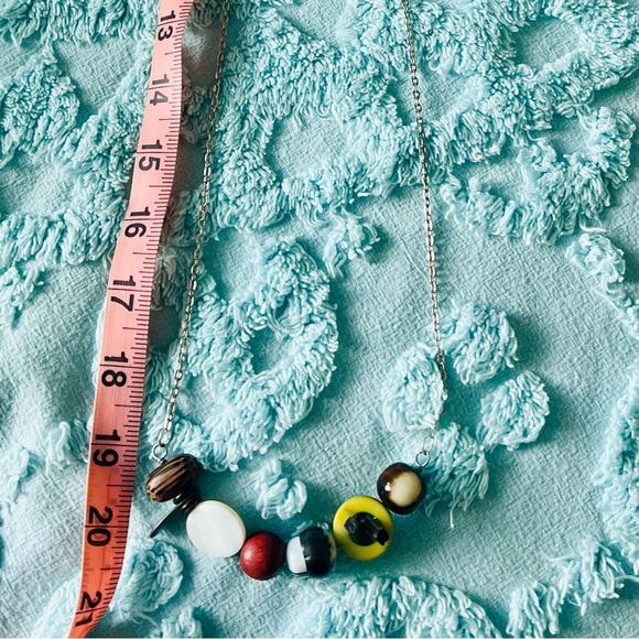Organic Mod Beaded interchangeable necklace - Picture 2 of 3